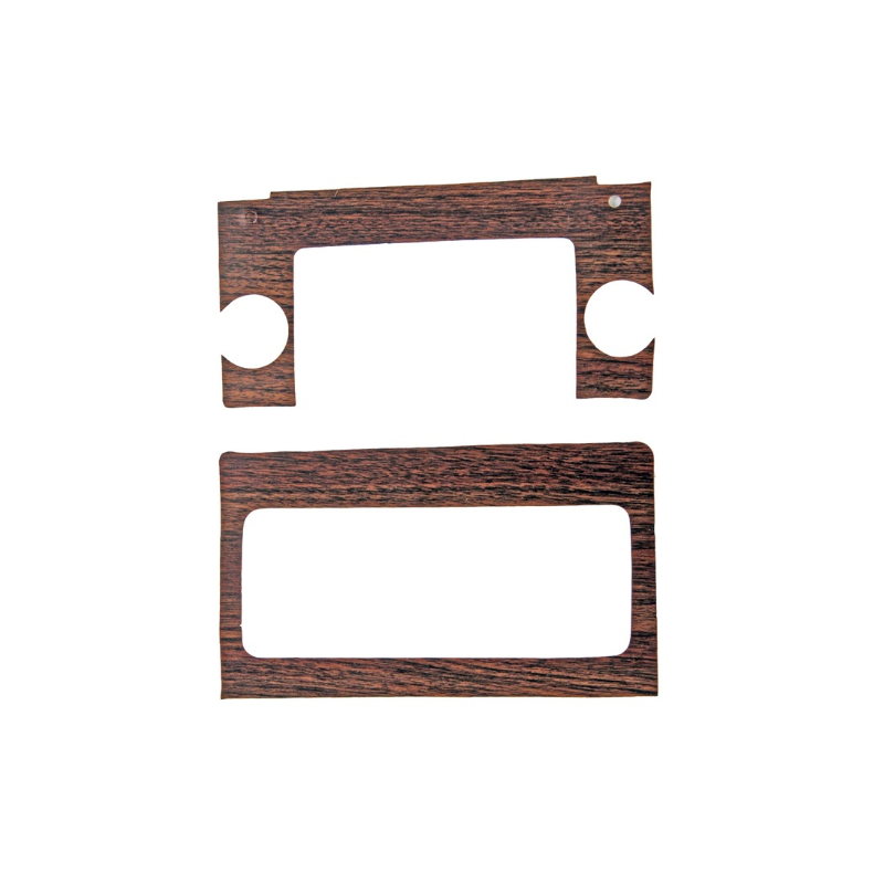 Autocolante pentru radio si rama de control al temperaturii - lemn 69-70