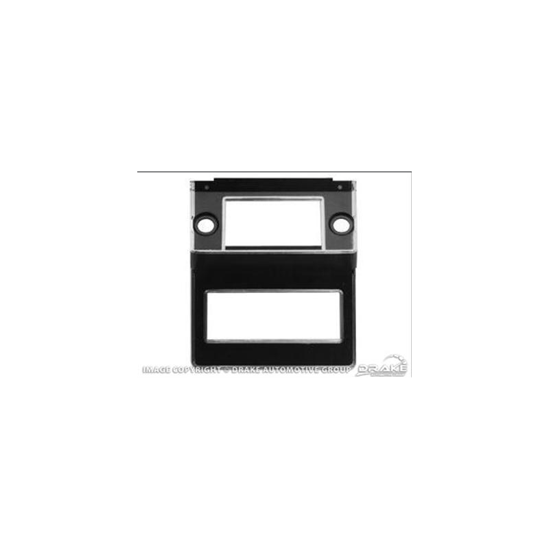 Cadru - suport radio - plastic, negru 69-70