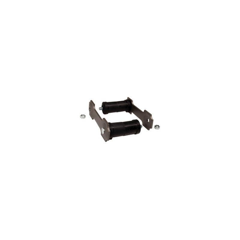 Shakle Satz Blattfeder (grigio, Doppelauspuff, 1/2") 66-73 Shakle Satz Blattfeder (grigio, Doppelauspuff, 1/2") 66-73