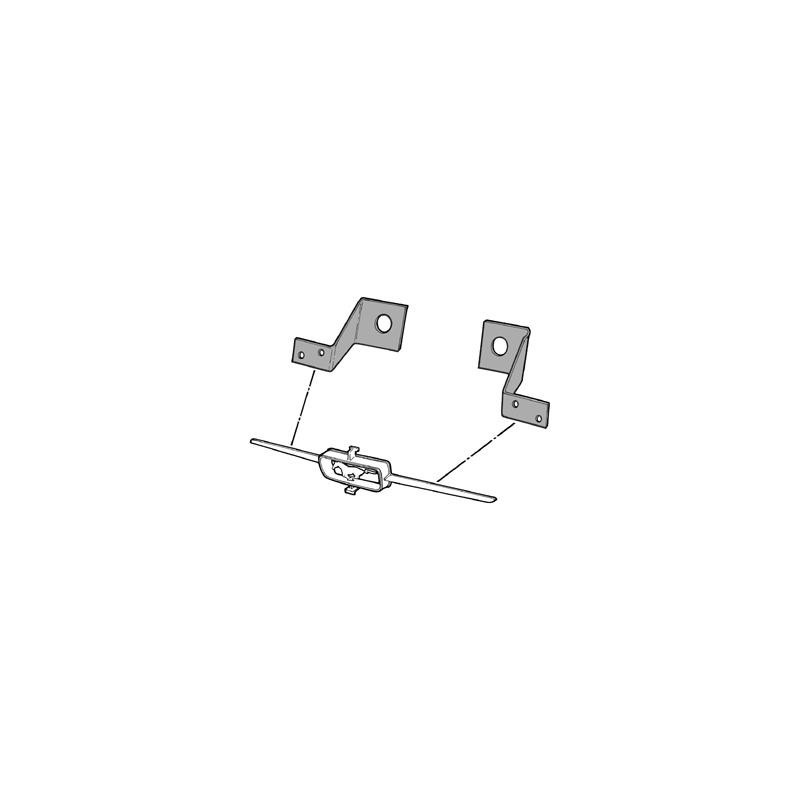 Set di supporti per montanti sulla decorazione della griglia del radiatore 65 Set di supporti per montanti sulla decorazione della griglia del radiatore 65
