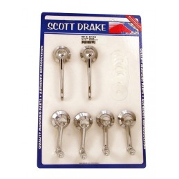Set manere de geam si manivele pentru Coupe/Cabrio 64-65