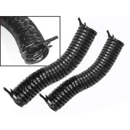 Defrost hoses (with caps, pair) 64-68