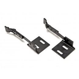 Locking bracket manual convertible top rear pair 65-68
