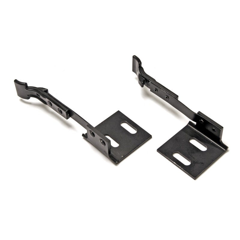Locking bracket manual convertible top rear pair 65-68