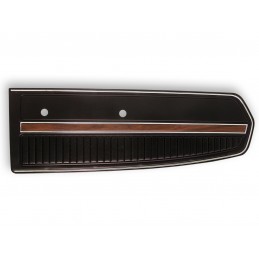 Door panels black pair 68