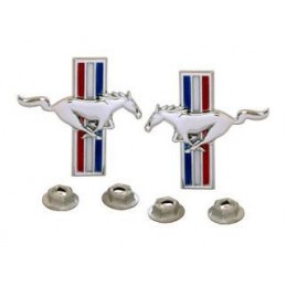 Emblema Porta cavallo in corsa interno (coppia) 69-70