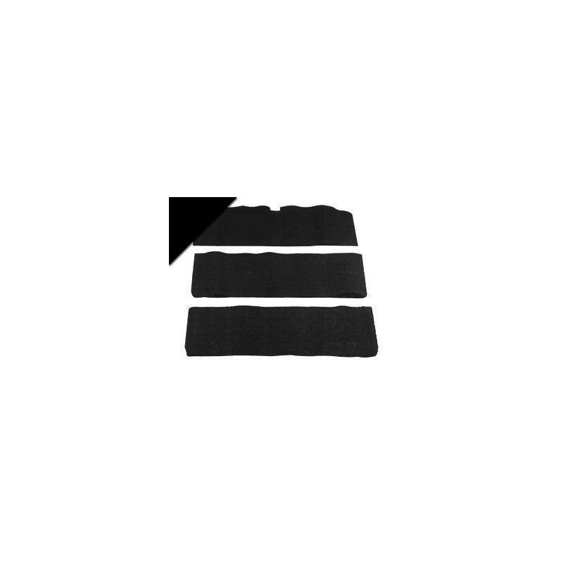Alfombra asiento trasero abatible 100% nylon negro 69-70 Alfombra asiento trasero abatible 100% nylon negro 69-70