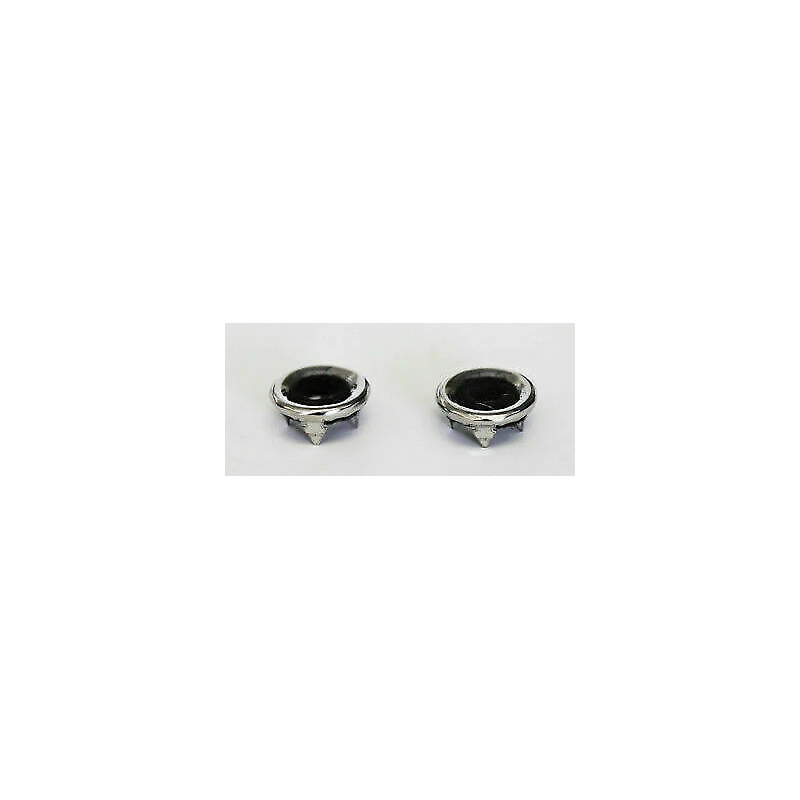 Rosette door pin chrome (pair) 69-73 Rosette door pin chrome (pair) 69-73