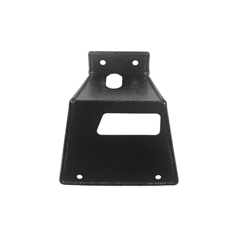 Cover plate rear seat lock right Fastback 67-68