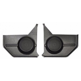 Kick panel with speakers (convertible, pair) 67-68