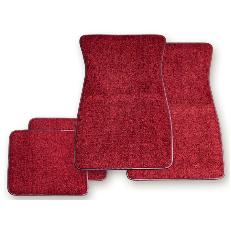 Floor mats Maroon Set 64-73 Floor mats Maroon Set 64-73