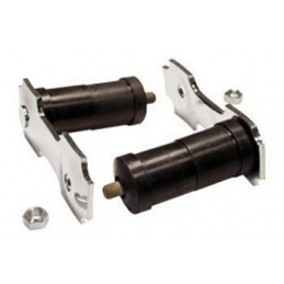 Umeraș cu arc - oțel inoxidabil cu cauciucuri 64-73