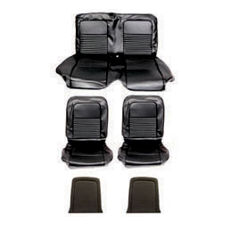 Fundas de asiento Coupe negro completo 67