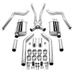 Impianto di scarico 2.5" inox Magnaflow 64-66