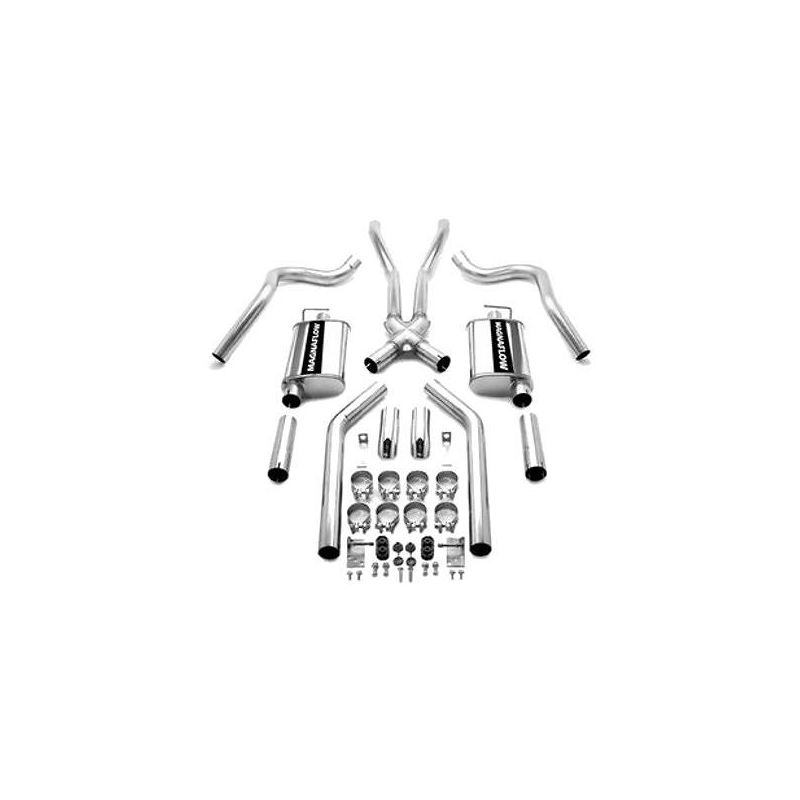 Impianto di scarico 2.5" inox Magnaflow 64-66 Impianto di scarico 2.5" inox Magnaflow 64-66