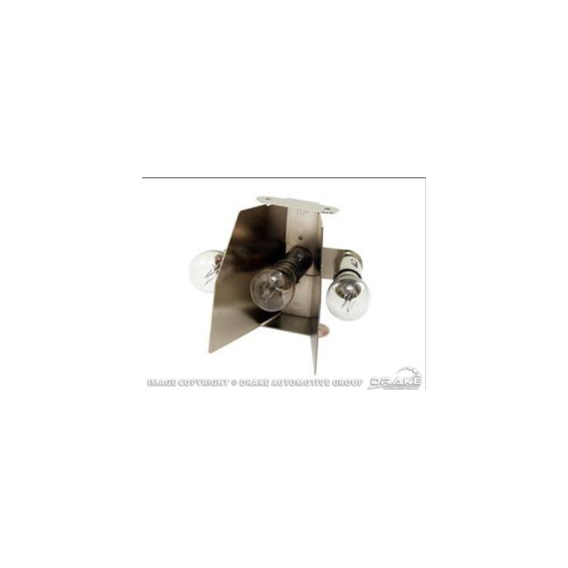 Insert for rear lights with 3 bulbs 65-66 Insert for rear lights with 3 bulbs 65-66