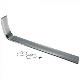 Bandă grătar, dreapta aluminiu 64-66