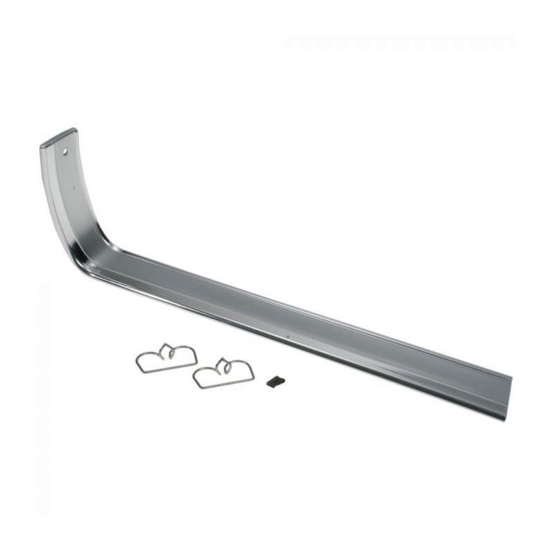 Bandă grătar, dreapta aluminiu 64-66