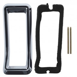 Cadru far spate, crom 1 buc 68