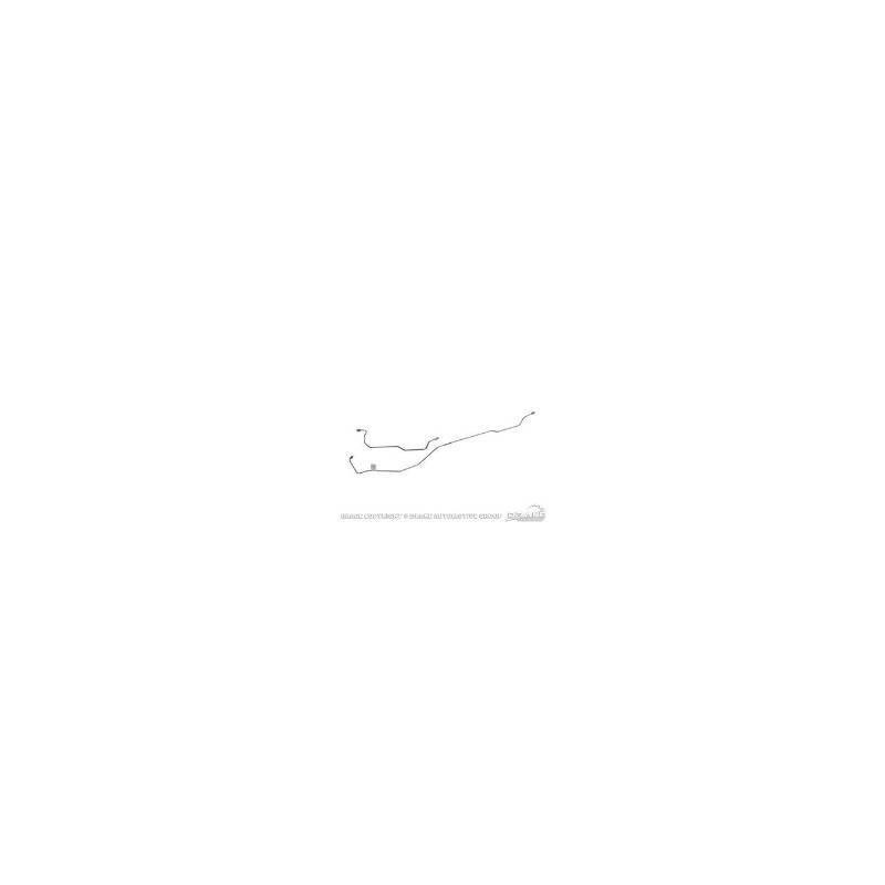 Brake lines rear axle V8, 8" 64-66 Brake lines rear axle V8, 8" 64-66