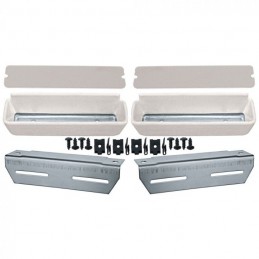 Grip set Pony/Deluxe white 64-67