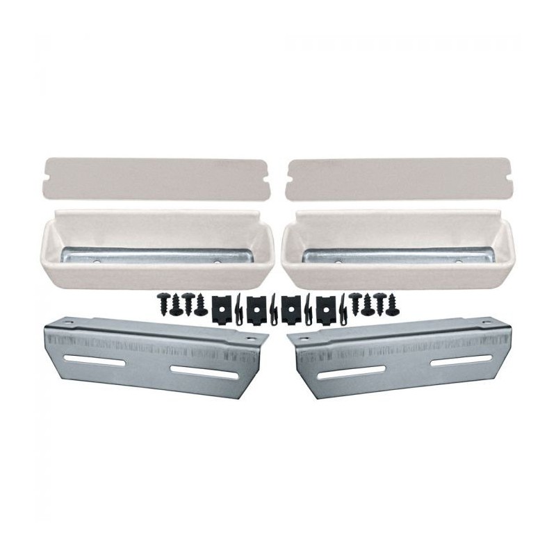 Griffschalen Set Pony/Deluxe weiß 64-67