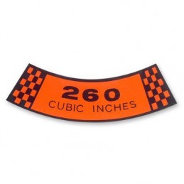 Adesivo filtro aria 260 pollici cubi, 64