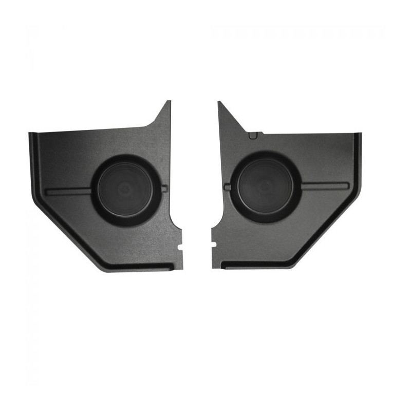 Kick Panels Coupe/Fastback schwarz mit Lautsprecher 64-66 Kick Panels Coupe/Fastback schwarz mit Lautsprecher 64-66
