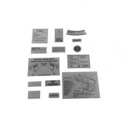 Set completo di adesivi 1968