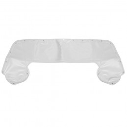 Tarpaulin convertible top (white) 64-66