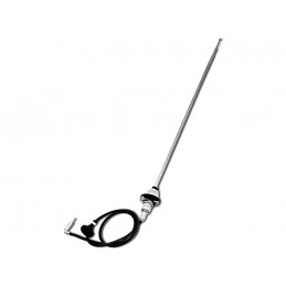 Antenne Base Ronde Chrome 67-68