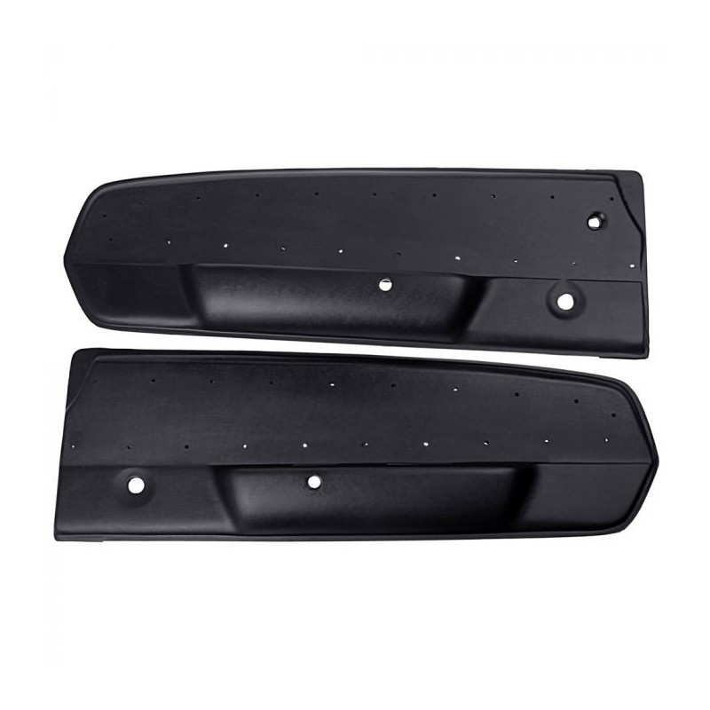 Panneaux de porte deluxe noir paire 67 Panneaux de porte deluxe noir paire 67