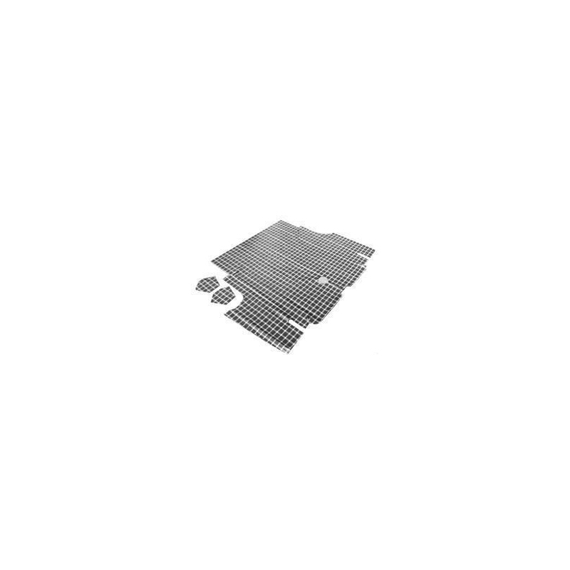 Trunk mat checkered coupe / convertible 67-68 Trunk mat checkered coupe / convertible 67-68