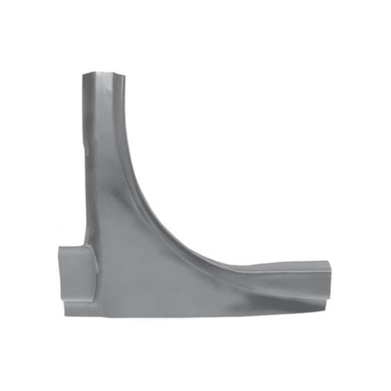 Piastra di riparazione angolo bagagliaio sinistro Fastback Dynacorn 67-68 Piastra di riparazione angolo bagagliaio sinistro Fastback Dynacorn 67-68
