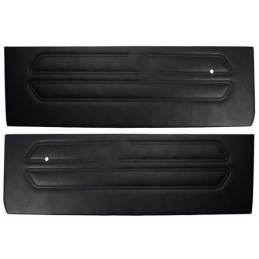 Door panels - standard, black (pair) 69