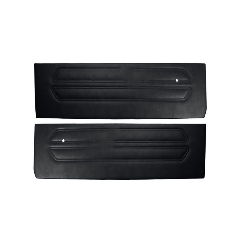 Door panels - standard, black (pair) 69