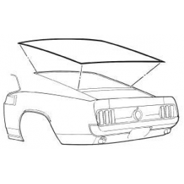 Garnitură lunetă, Fastback 69-70