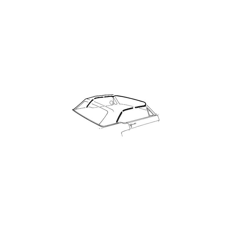 Joints capote cabriolet 69-70 Joints capote cabriolet 69-70