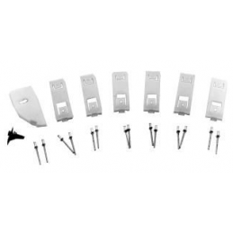 Kit di fissaggio listelli decorativi per soglie SX 67-68