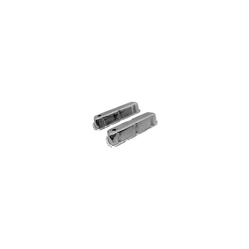 Chrómové kryty ventilov, pár Small Block 64-73 Chrómové kryty ventilov, pár Small Block 64-73