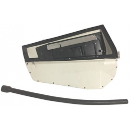 Partea interioară a grilei de ventilație din spate, Fastback 67-68