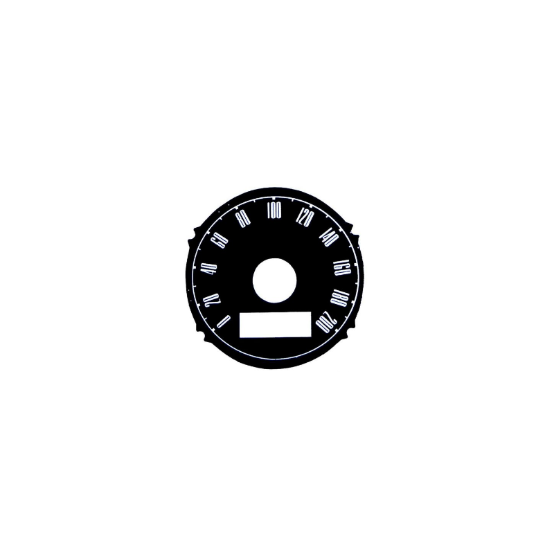 Tachofolie - 200 km/h 67-68 Tachofolie - 200 km/h 67-68