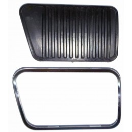 Clutch pedal cover + frame 65-68