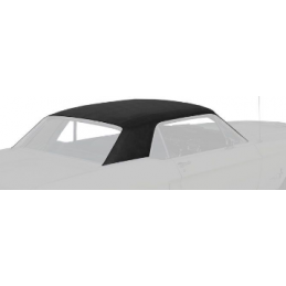 Vinyl roof black 65-70