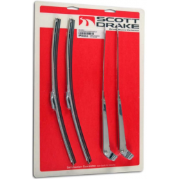 Set brate stergatoare cu lame 66-68