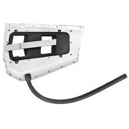 Ventilation opening insert rear right Fastback 67-68