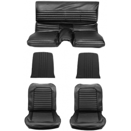 Sitzbezüge Fastback schwarz komplett 65