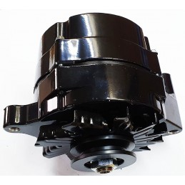 Alternator black, integrated. Regulator, 100A, single wire 64-73