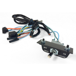 Interruptor de luces de emergencia con mazo de cables del 3/66