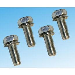 Screw set shock absorber upper 64-66